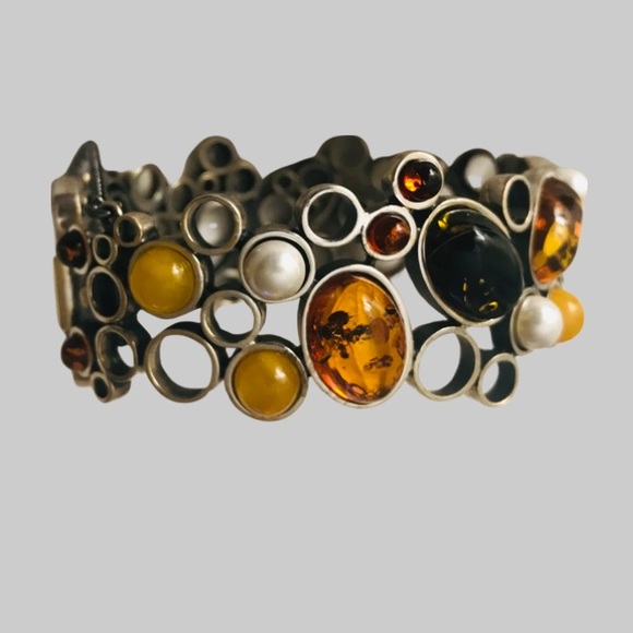 Brand Kruk Amber Multi Colors Bracelet - Picture 4 of 14